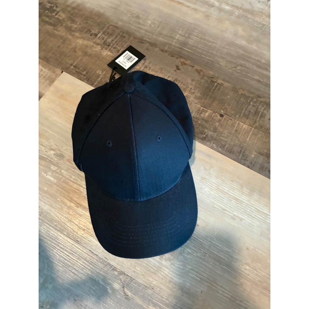 PX Clothing Mens Navy Blue Cotton Baseball Cap Hat 8CP9020M NWT